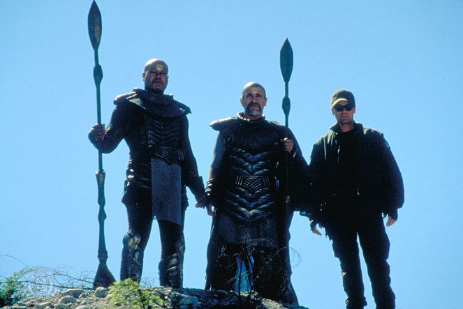 Stargate SG-1 - Bloodlines - Photos - Christopher Judge, Tony Amendola, Richard Dean Anderson