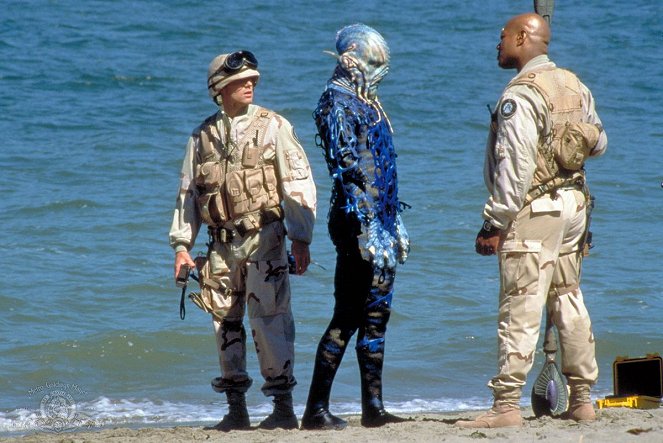 Stargate SG-1 - Fire and Water - Photos - Michael Shanks, Christopher Judge