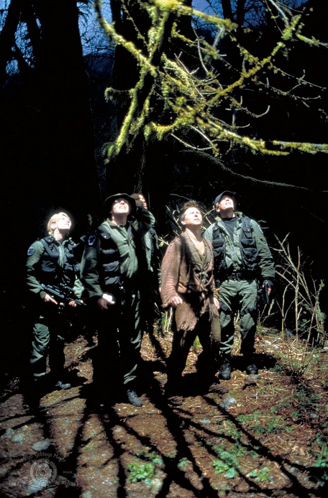 Stargate Kommando SG-1 - Zerstörerin der Welten - Filmfotos - Amanda Tapping, Michael Shanks, Richard Dean Anderson