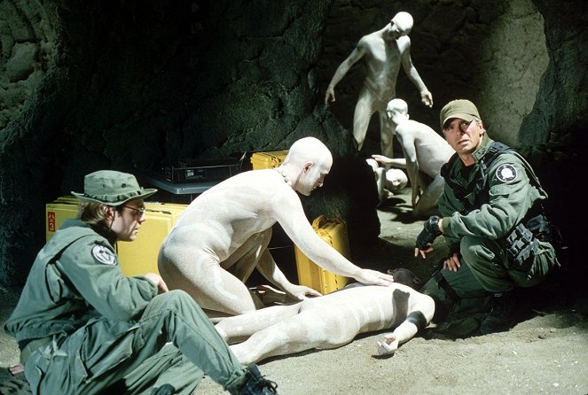 Stargate Kommando SG-1 - Tödliche Klänge - Filmfotos - Michael Shanks, Richard Dean Anderson