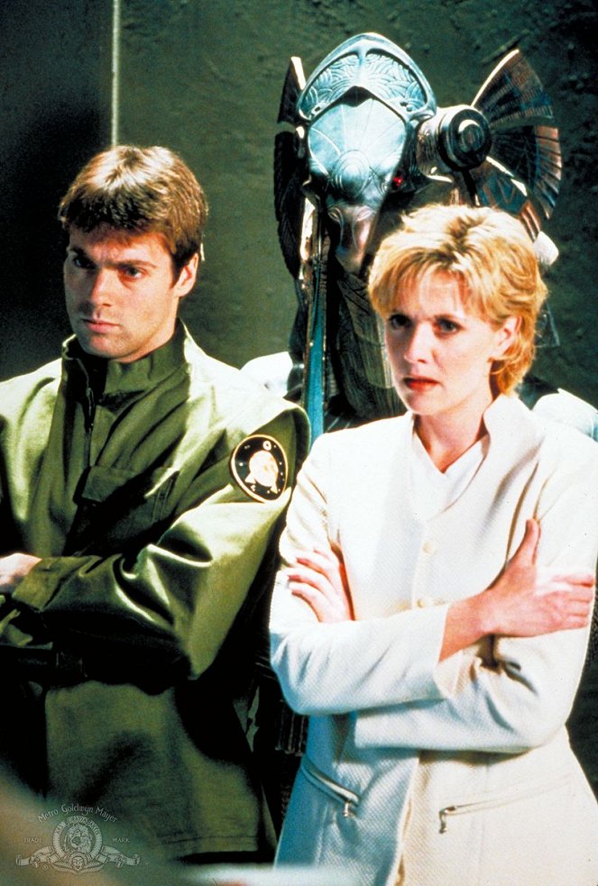 Stargate Kommando SG-1 - Die Höhle des Löwen - Teil 2 - Filmfotos - Michael Shanks, Amanda Tapping