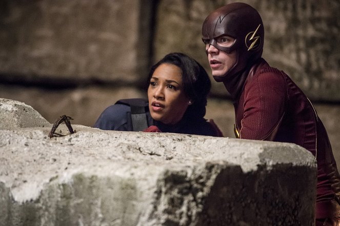 Flash - A Villám - Welcome to Earth-2 - Filmfotók - Candice Patton, Grant Gustin