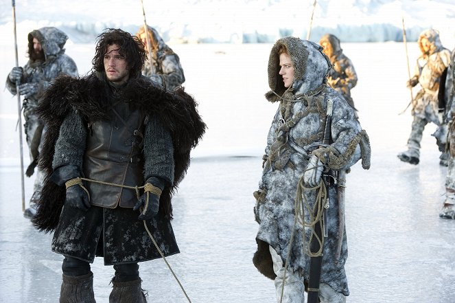 Game of Thrones - Season 2 - The Prince of Winterfell - Photos - Kit Harington, Rose Leslie