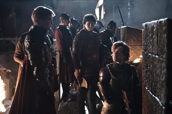 Game of Thrones - Blackwater - Van film - Jack Gleeson, Daniel Portman, Peter Dinklage