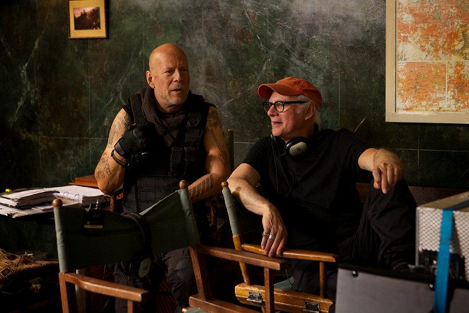 Rock the Kasbah - Kuvat kuvauksista - Bruce Willis, Barry Levinson