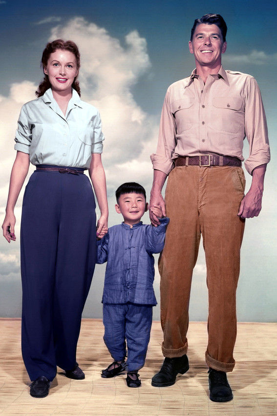 Hong Kong - Werbefoto - Rhonda Fleming, Ronald Reagan