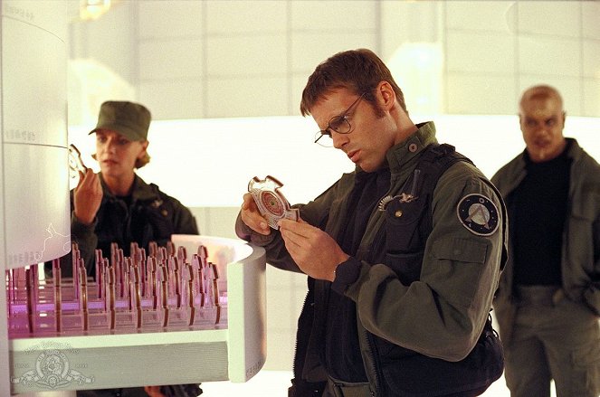 Stargate Kommando SG-1 - Season 4 - Die Enkaraner - Filmfotos - Amanda Tapping, Michael Shanks, Christopher Judge