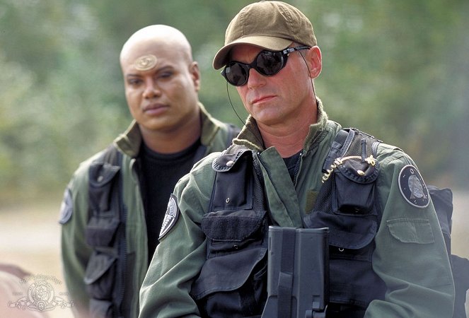 Stargate SG-1 - Prodigy - Photos - Christopher Judge, Richard Dean Anderson