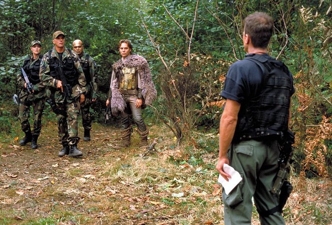 Stargate Kommando SG-1 - Doppelter Einsatz - Filmfotos - Amanda Tapping, Richard Dean Anderson, Christopher Judge, Matthew Harrison