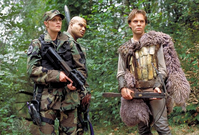 Stargate Kommando SG-1 - Doppelter Einsatz - Filmfotos - Amanda Tapping, Christopher Judge, Matthew Harrison