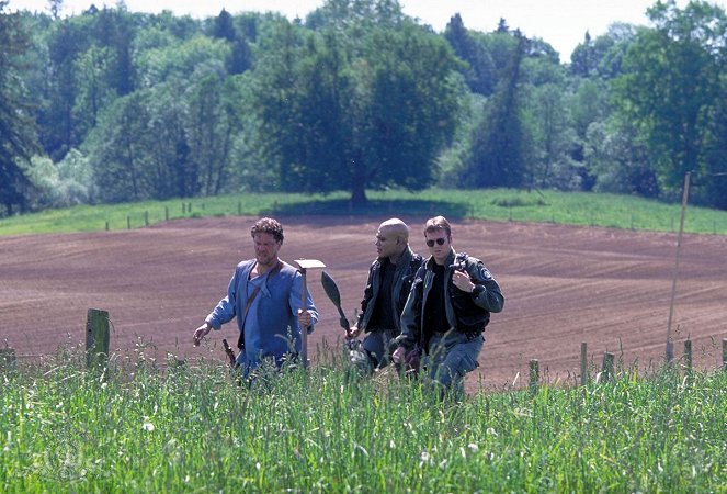 Gwiezdne wrota - Rok 2001 - Z filmu - Howard Siegel, Christopher Judge, Michael Shanks