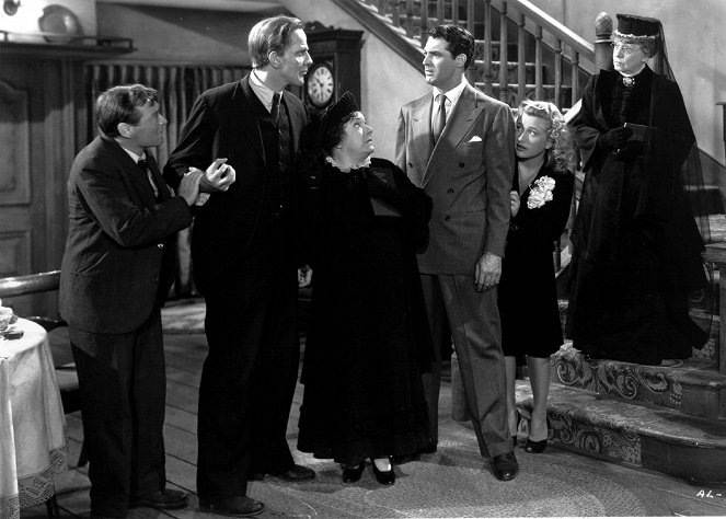 Arsénico por compasión - De la película - Peter Lorre, Raymond Massey, Josephine Hull, Cary Grant, Priscilla Lane, Jean Adair