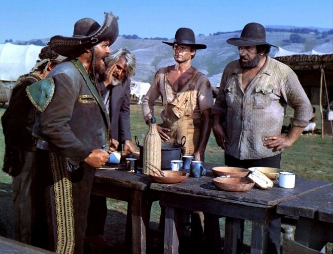 Trinitá - Cowboy Insolente - Do filme - Remo Capitani, Bud Spencer, Terence Hill