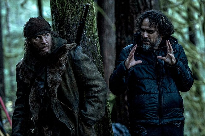 The Revenant - Der Rückkehrer - Dreharbeiten - Tom Hardy, Alejandro González Iñárritu