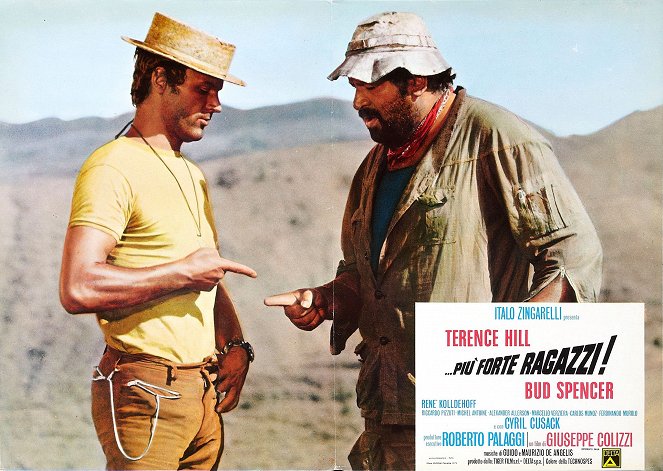 All the Way Boys - Lobby Cards - Terence Hill, Bud Spencer