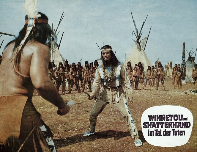 Winnetou and Shatterhand in the Valley of Death - Lobby Cards - Pierre Brice