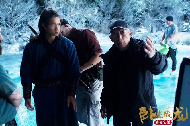 Wo hu cang long 2: Qing ming bao jian - Dreharbeiten - Harry Shum Jr., Woo-ping Yuen
