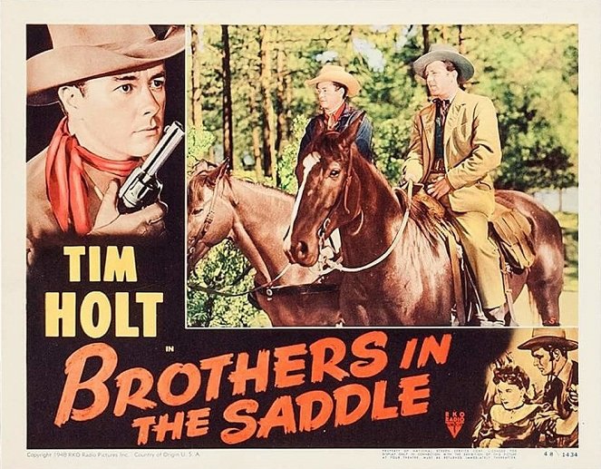 Brothers in the Saddle - Lobby Cards