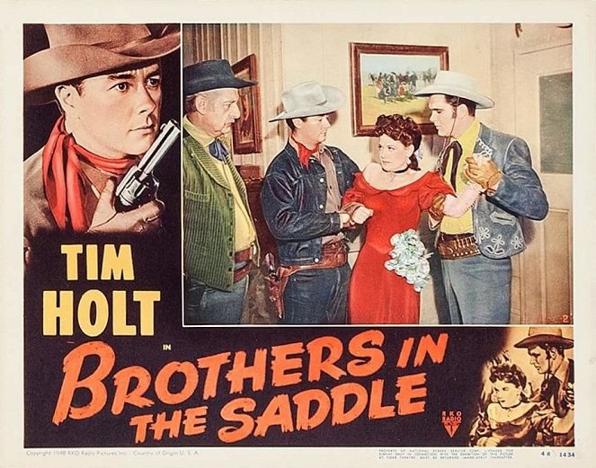 Brothers in the Saddle - Lobby Cards