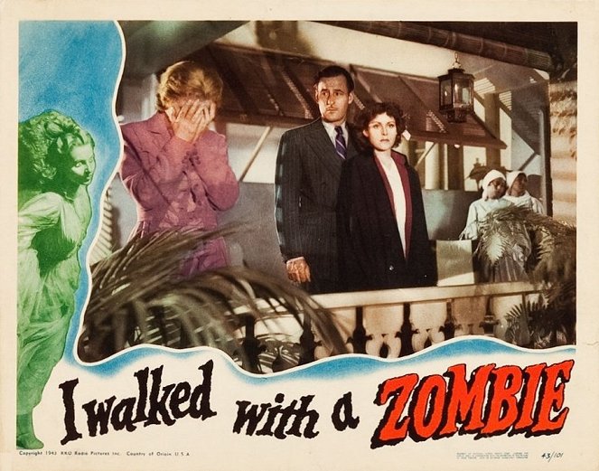 I Walked with a Zombie - Lobby Cards