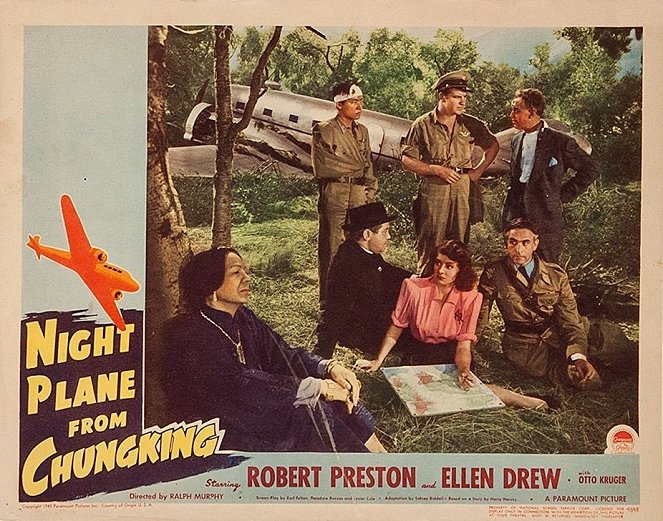 Night Plane from Chungking - Lobby Cards