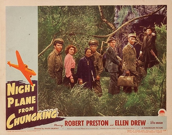 Night Plane from Chungking - Lobby Cards