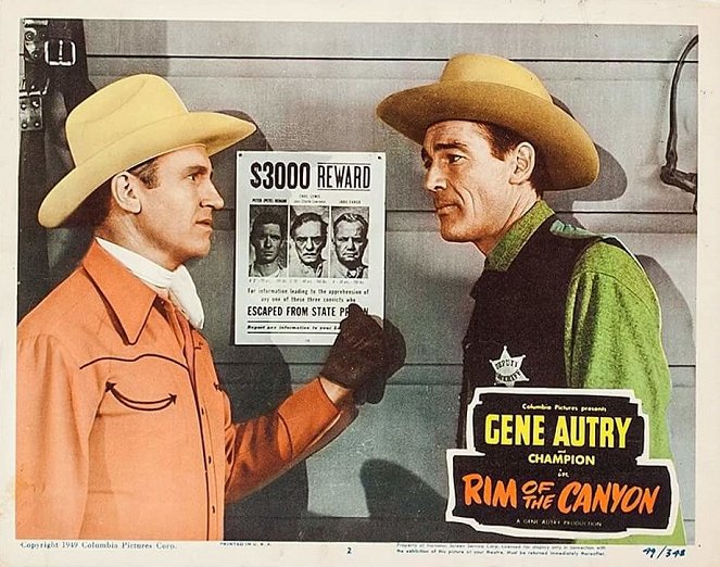Rim of the Canyon - Lobby Cards