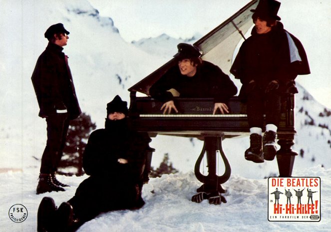 Na pomoc! - Lobby karty - Ringo Starr, Paul McCartney, John Lennon, George Harrison