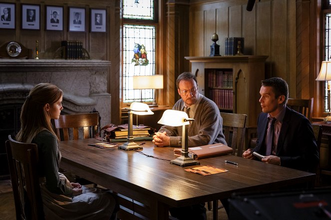 Regression - Tournage - Emma Watson, David Thewlis, Ethan Hawke