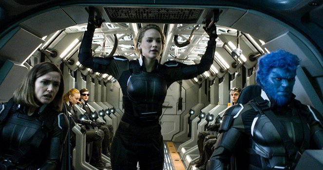X- Men Apocalipsis - De la película - Rose Byrne, Sophie Turner, Tye Sheridan, Jennifer Lawrence, Evan Peters, Nicholas Hoult