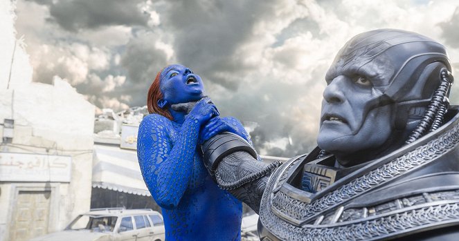 X-Men - Apokalipszis - Filmfotók - Jennifer Lawrence, Oscar Isaac