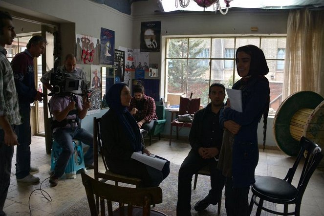 Ghaedeye tasadof - Dreharbeiten - Baharan BaniAhmadi, Ashkan Khatibi, Neda Jebraeili