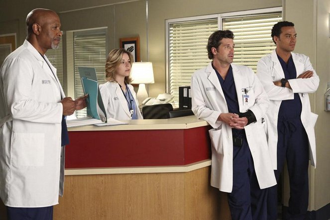 Grey's Anatomy - Die jungen Ärzte - Season 9 - Weißt Du noch, wie es war? - Filmfotos - James Pickens Jr., Tina Majorino, Patrick Dempsey, Jesse Williams