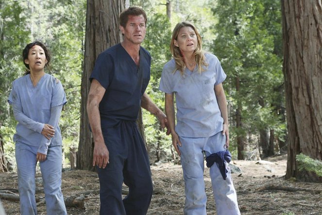 Grey's Anatomy - Die jungen Ärzte - Der Flug - Filmfotos - Sandra Oh, Eric Dane, Ellen Pompeo