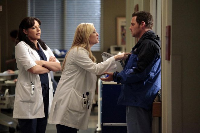 Grey's Anatomy - Die jungen Ärzte - Der große Abflug - Filmfotos - Sara Ramirez, Jessica Capshaw, Justin Chambers