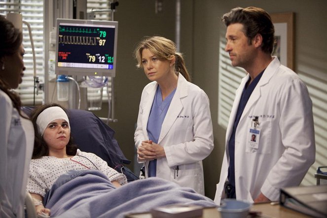 Grey's Anatomy - The Girl with No Name - Van film - Ellen Pompeo, Patrick Dempsey
