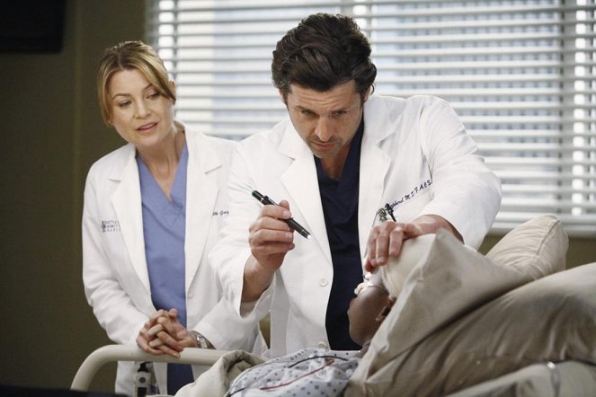 Grey's Anatomy - One Step Too Far - Photos - Ellen Pompeo, Patrick Dempsey