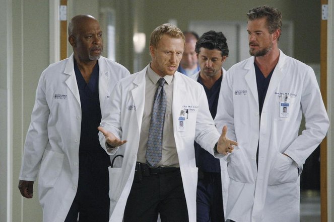 Grey's Anatomy - Die jungen Ärzte - Season 8 - Was macht Männer aus? - Filmfotos - James Pickens Jr., Kevin McKidd, Patrick Dempsey, Eric Dane
