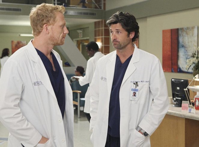 Grey's Anatomy - Season 8 - Free Falling - Photos - Kevin McKidd, Patrick Dempsey