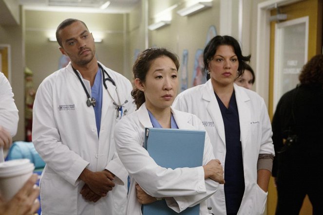 Grey's Anatomy - Die jungen Ärzte - Das Geschenk - Filmfotos - Jesse Williams, Sandra Oh, Sara Ramirez