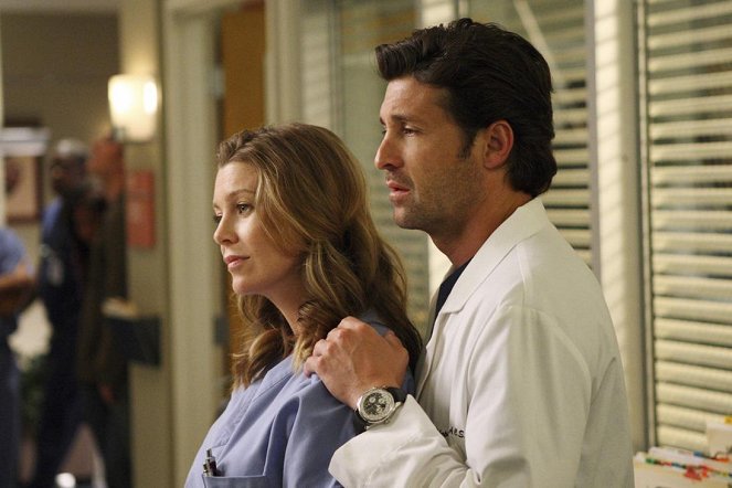 Grey's Anatomy - I Always Feel Like Somebody's Watchin' Me - Photos - Ellen Pompeo, Patrick Dempsey