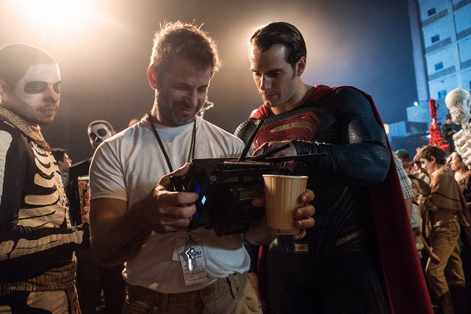 Batman V Superman: Dawn of Justice - Dreharbeiten - Zack Snyder, Henry Cavill