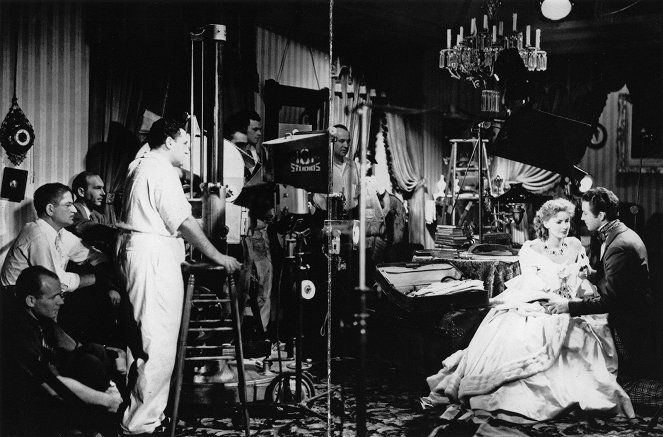 Die Kameliendame - Dreharbeiten - George Cukor, Greta Garbo, Robert Taylor