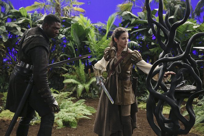 Once Upon a Time - Le Royaume brisé - Tournage - Sinqua Walls, Joana Metrass