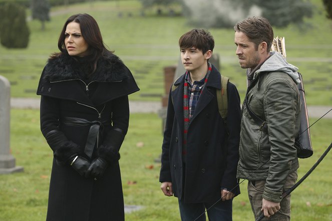Once Upon a Time - Souls of the Departed - Van film - Lana Parrilla, Jared Gilmore, Sean Maguire