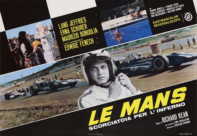 Le Mans, Shortcut to Hell - Lobby Cards
