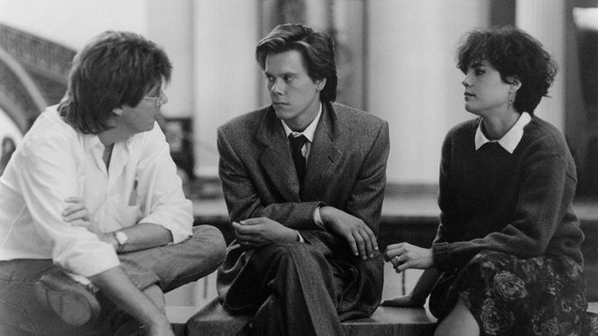 She's Having a Baby - Dreharbeiten - Kevin Bacon, Elizabeth McGovern