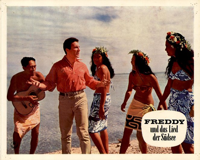 Freddy und das Lied der Südsee - Lobbykarten - Freddy Quinn