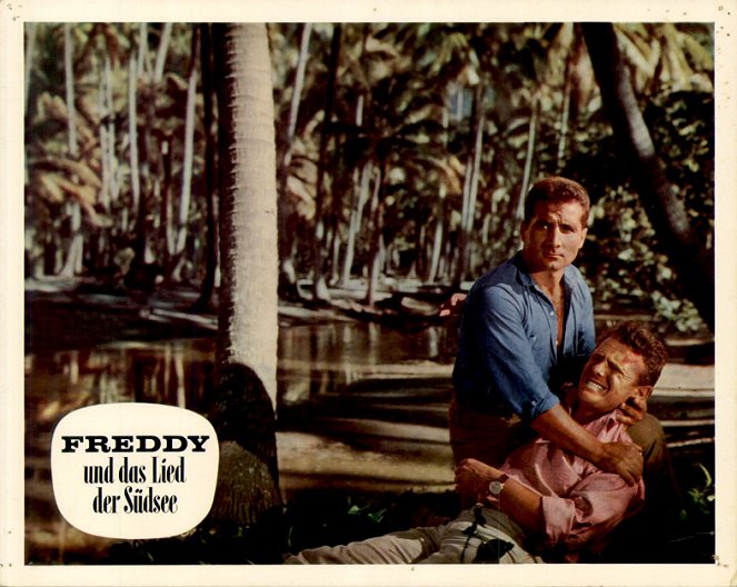 Freddy und das Lied der Südsee - Cartes de lobby - Freddy Quinn