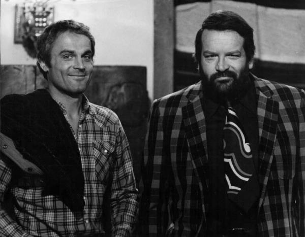 ...Altrimenti ci arrabbiamo - Van de set - Terence Hill, Bud Spencer